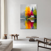 Landschaft Haus am Meer