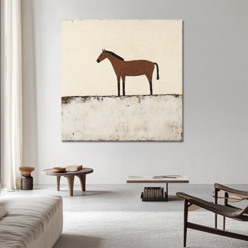 Schilderij Paard
