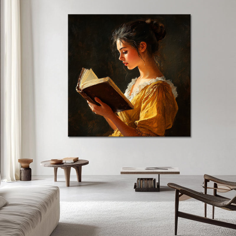 Girl Reading Book III