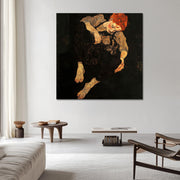 Eingeschlossener Körper - Egon Schiele (Inspiration)