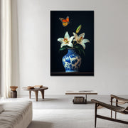 Blauw Wit Vaas