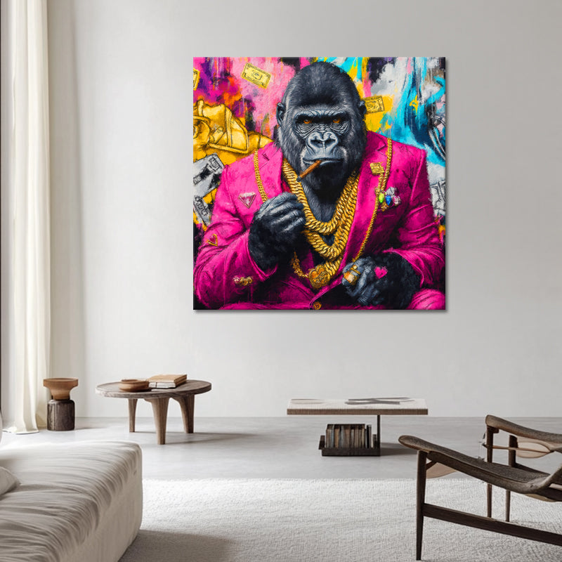 Stilvoller Gorilla