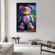 Teddybär-Kunstgemälde