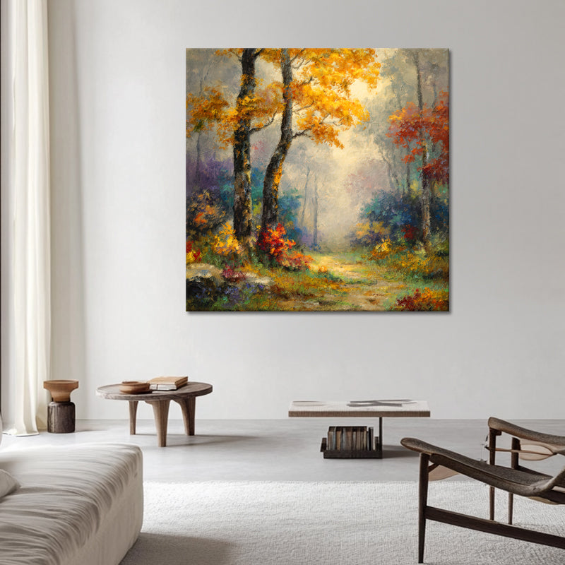 Herbstwald – Gemälde