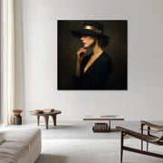 Vrouw -  Hoed - Elegantie