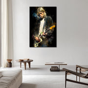 Portret Kurt Cobain