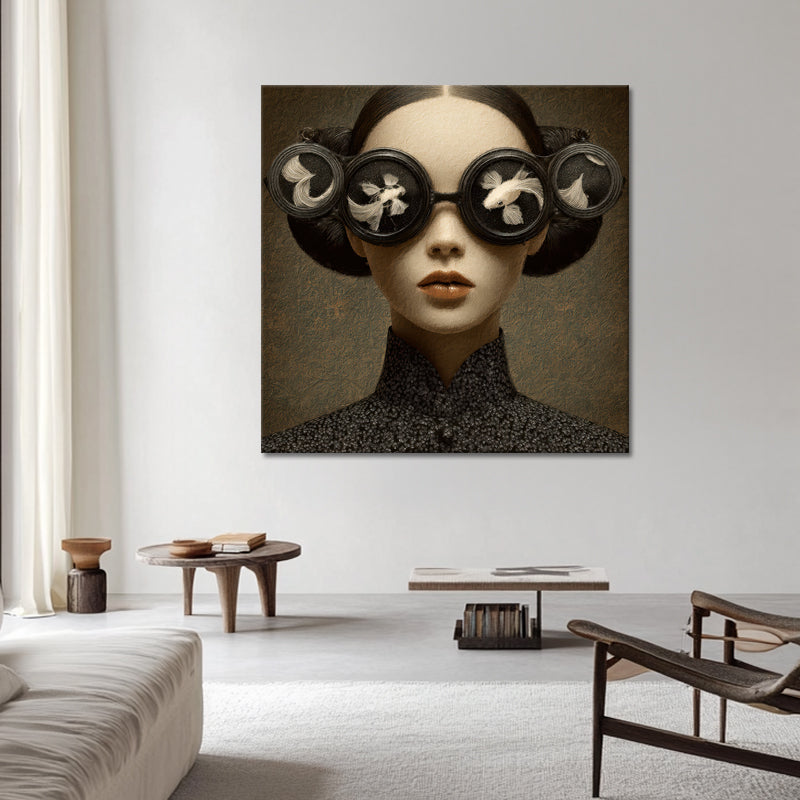 Stijlvolle Vrouw Art