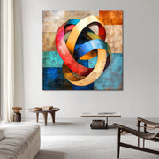 Abstracte kleurrijke vormen