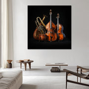 Musikinstrumente Stillleben