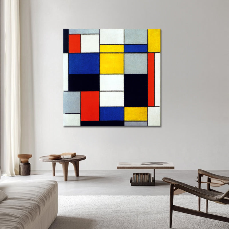 de 7 Kleurcontrasten II - Piet Mondriaan