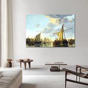 The Maas at Dordrecht - Aelbert Cuyp
