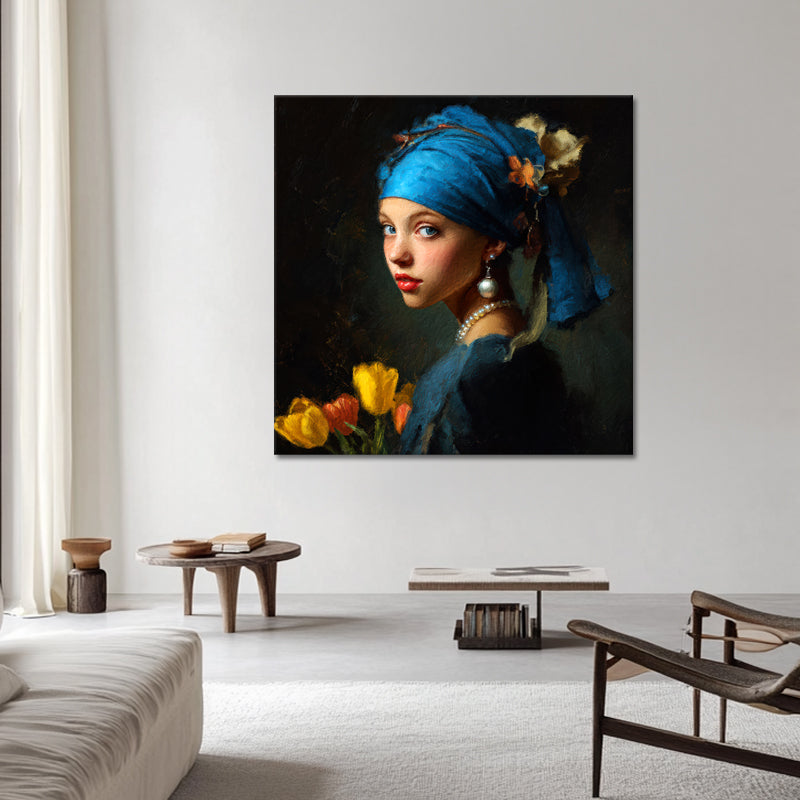 Mädchen mit dem Perlenohrring (Inspiration)
