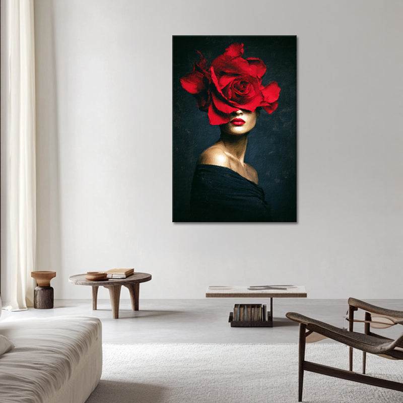 De Vrouw en de Bloem