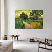 Landschap bij schemering - Van Gogh