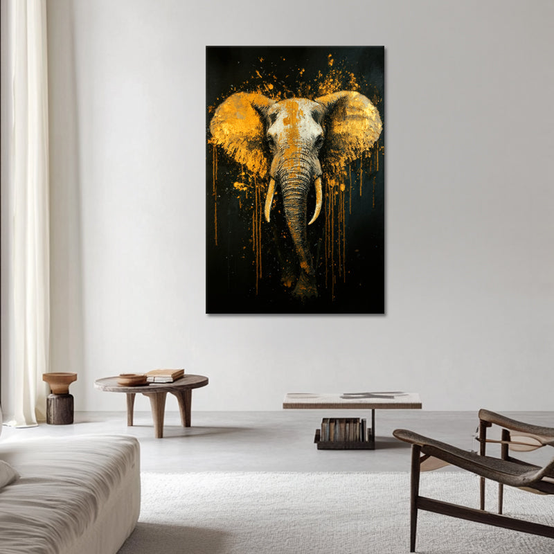 Olifant Abstract Kunstwerk