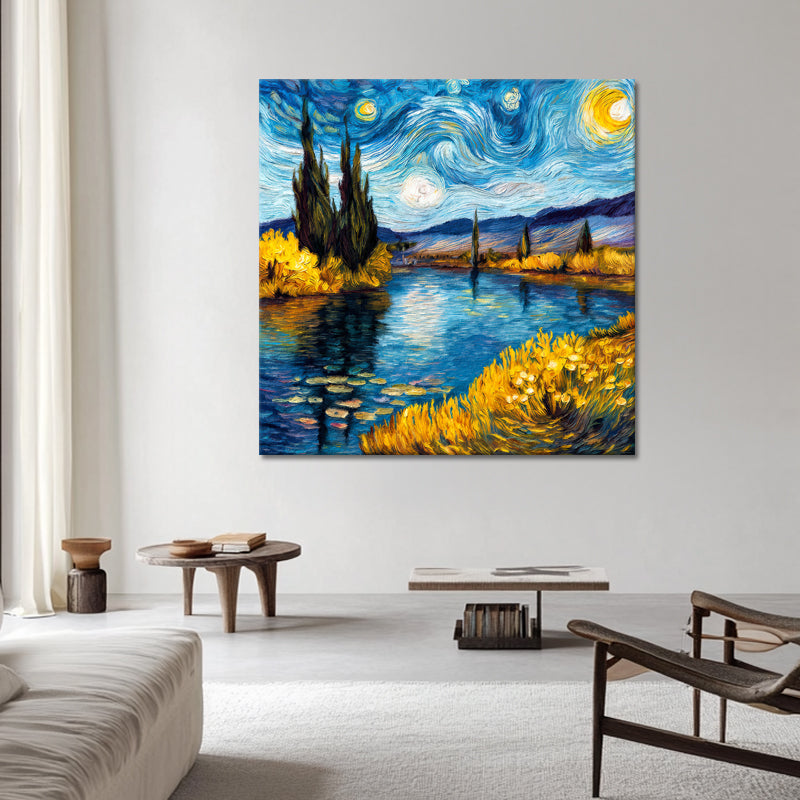 De Sterrennacht - Van Gogh (inspiratie)