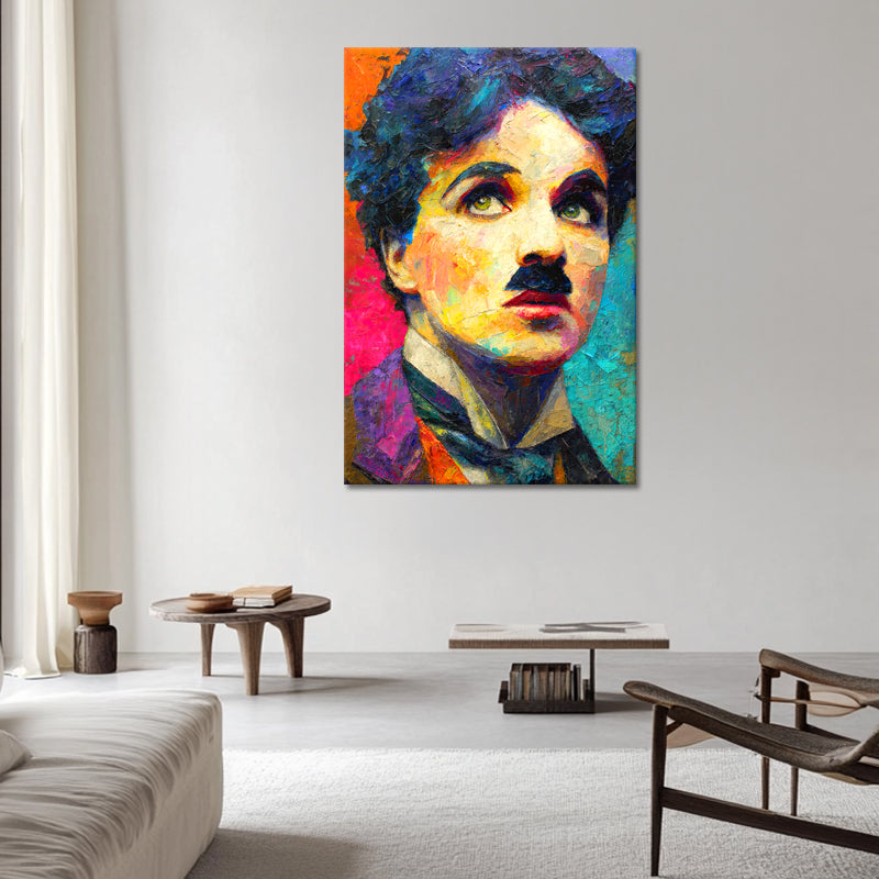 Schilderij Charlie Chaplin