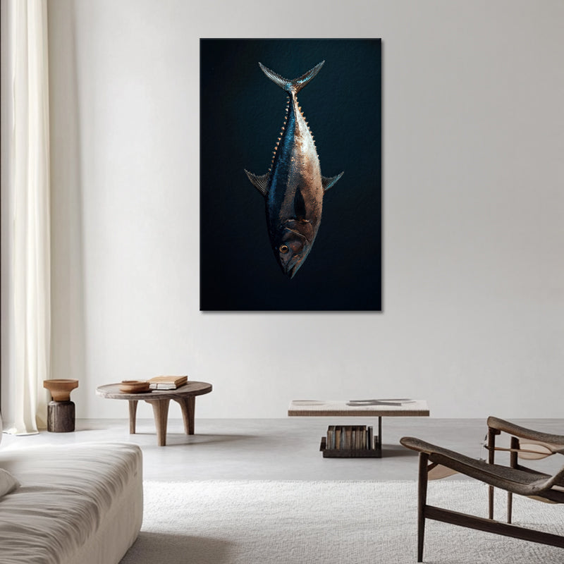 Kunstwerk eines Thunfischs
