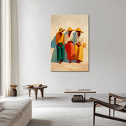 Drie Zittende Vrouwen I