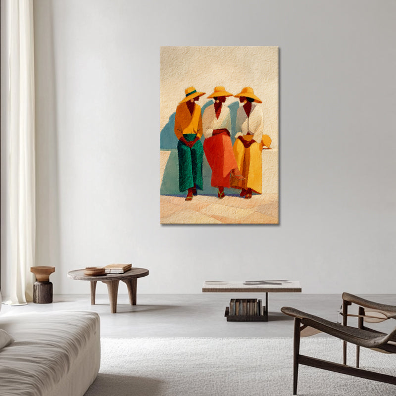 Drie Zittende Vrouwen I