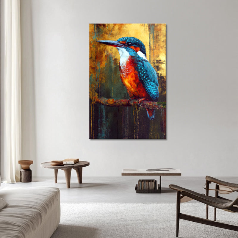 Realistischer Eisvogel