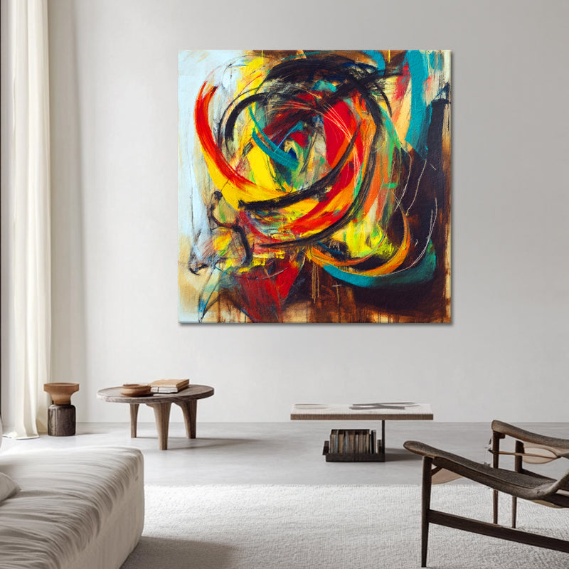 Boeiende Abstracte Kleuren II
