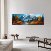 Berglandschaft-Gemälde