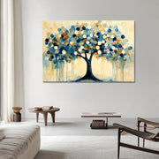 Kunstwerk abstracte boom