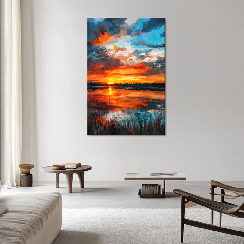 Sonnenuntergang in der Natur II