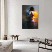 Liefde abstract schilderij