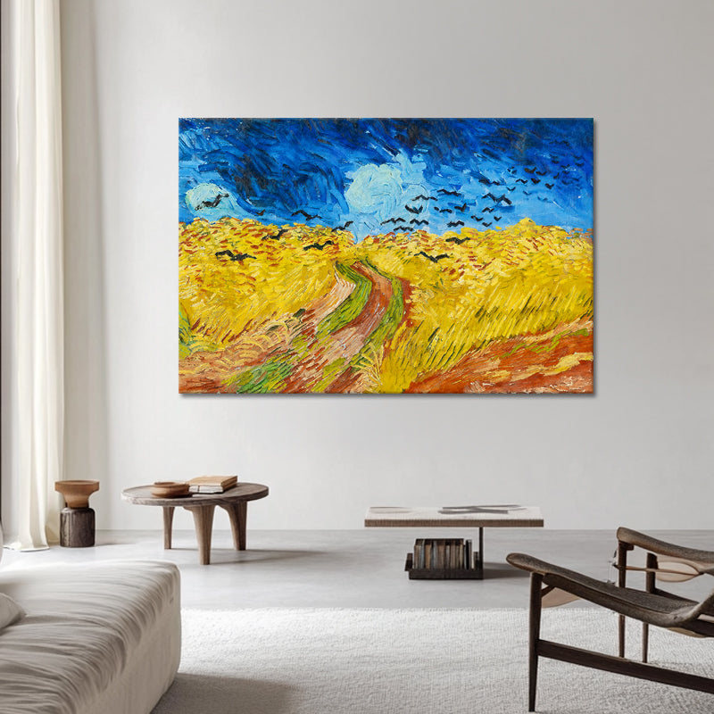 Weizenfeld mit Krähen - Van Gogh