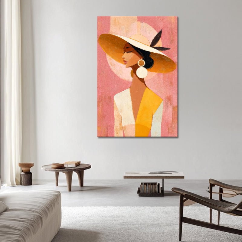 Wanddecoratie Boho Vrouw