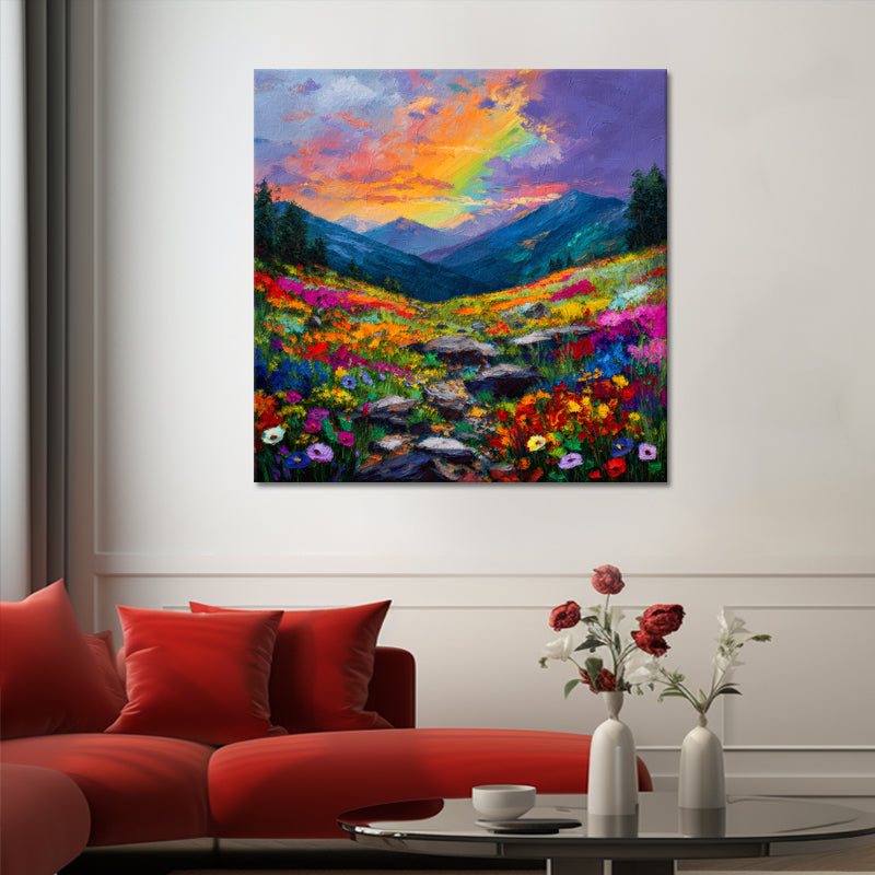 Bunte Landschaft