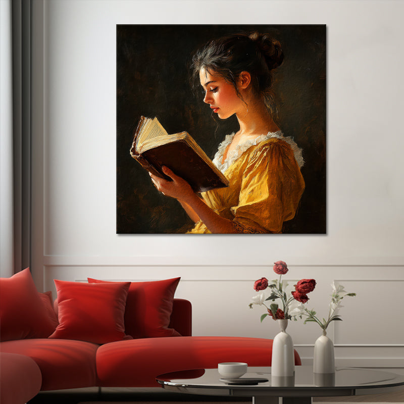 Girl Reading Book III