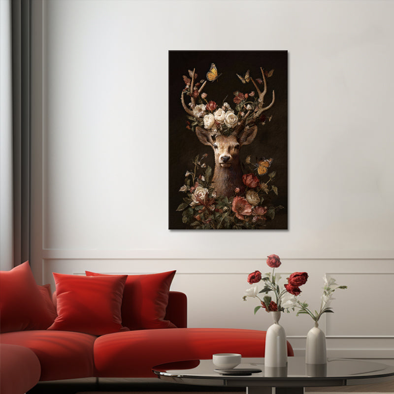 Hert met Bloemen