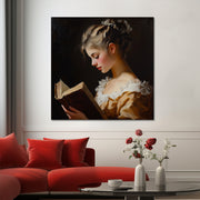 Mädchen, das ein Buch liest I