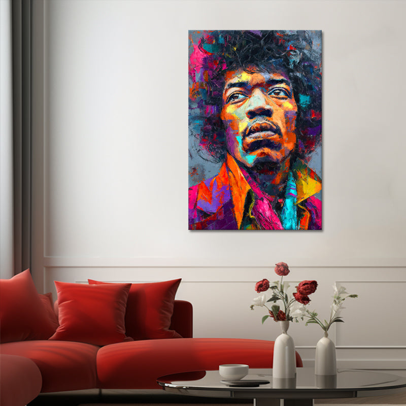 Muziek icoon Jimi Hendrix