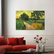 Landschap bij schemering - Van Gogh