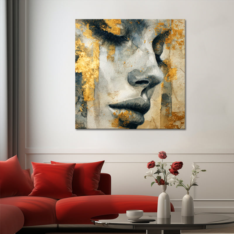 Elegante Vrouw Goud