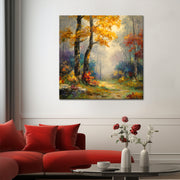 Herbstwald – Gemälde