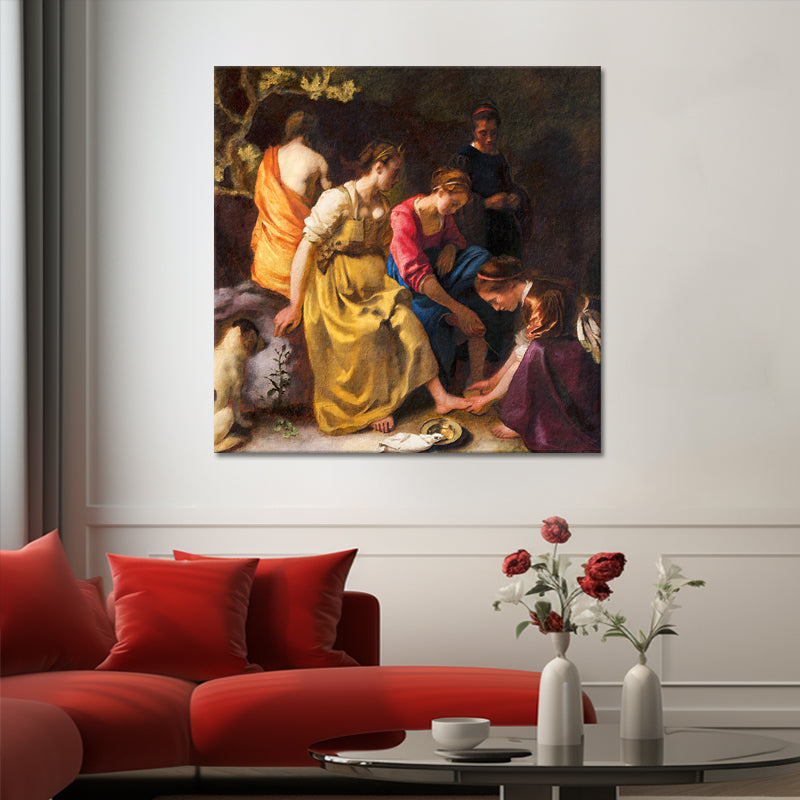 Diana and Her Companions  - Johannes Vermeer