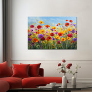 Bunte Wildblumen