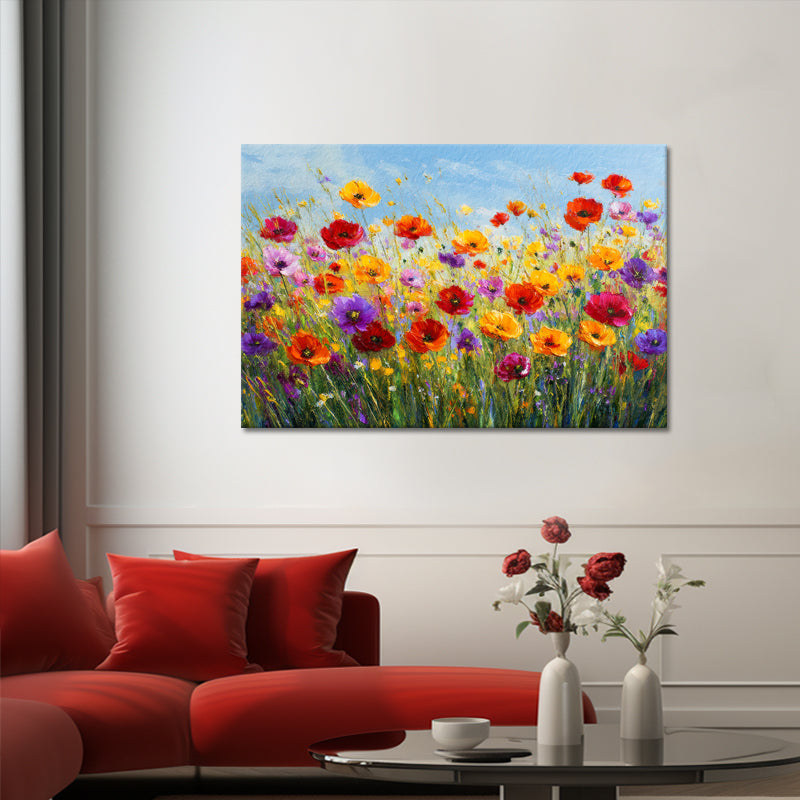 Bunte Wildblumen