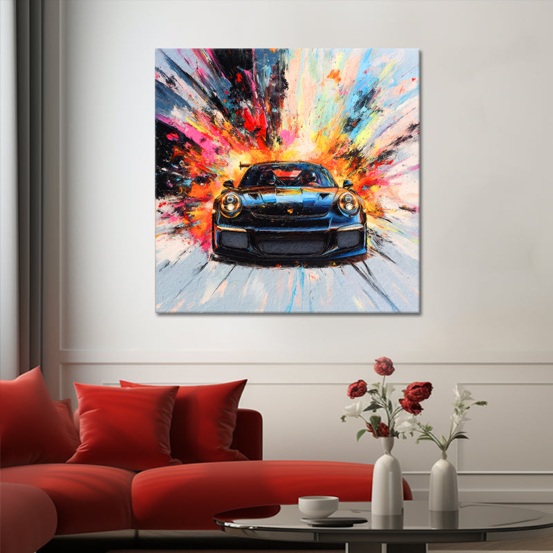 Schwarzer Porsche GT3 RS