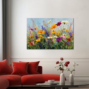 Veld vol bloemen art