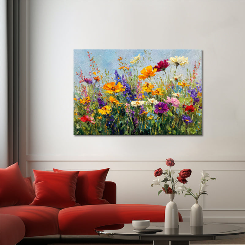 Veld vol bloemen art