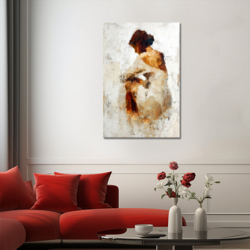 Sitzende Frau von hinten I