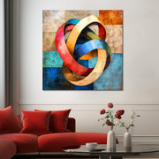 Abstracte kleurrijke vormen