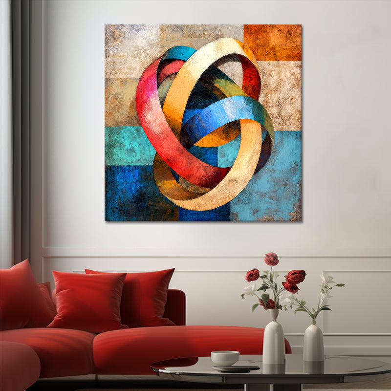 Abstracte kleurrijke vormen