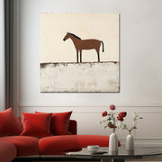 Schilderij Paard